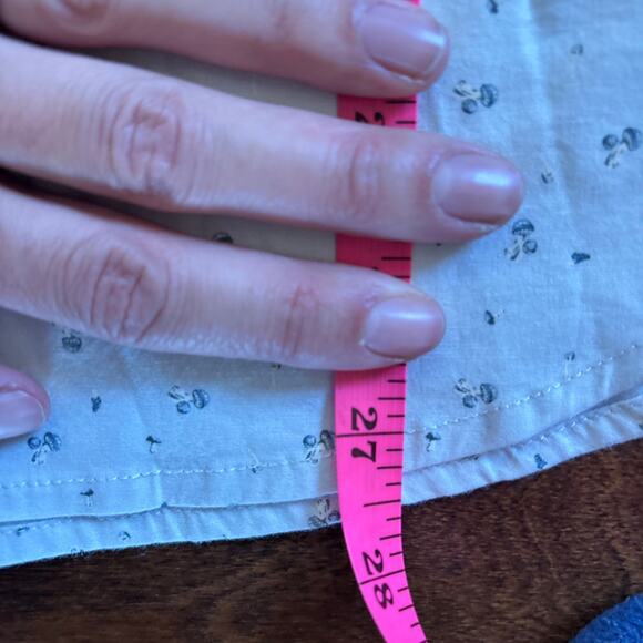 NWT Goodfellow Every Wear Poplin Button Up‎ Slim Shirt Gray Floral Men's Small - Picture 6 of 6